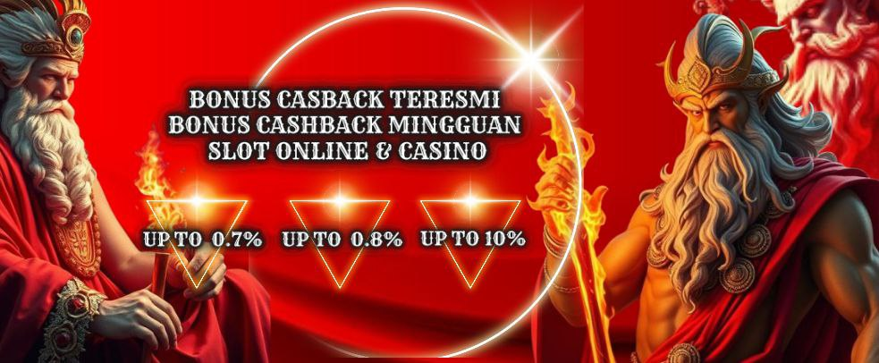 Bonus Cashback Mingguan 10% - KINGBET189